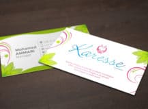 Carte Visite Karesse Carte Visite Karesse